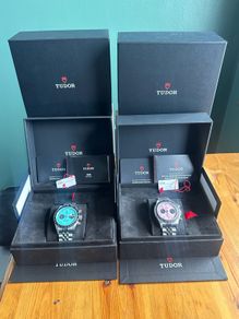 Tudor Black Bay Chrono - matching set (daring collection)
