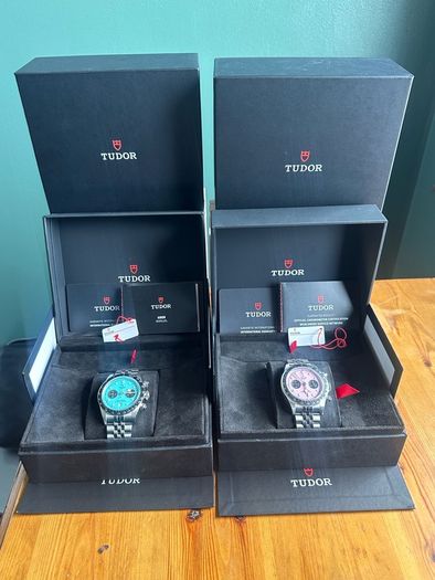 Tudor Black Bay Chrono - Matching Set
