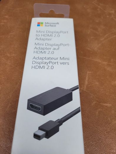 New Genuine Microsoft 1819 Surface Mini DisplayPort to HDMI 2.0 4K Adapter Cable