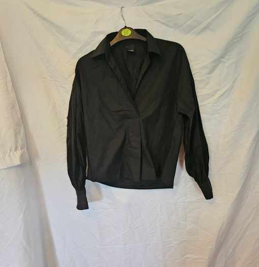 Pinko Black Tassle Shirt Blouse