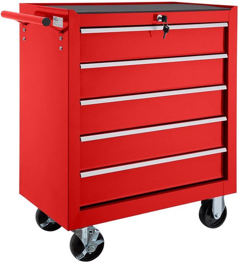 Tool Chest Roller Cabinet 5 Drawers - Free Delivery Nationwide