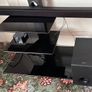 SHARP 50" smart TV, floor TV stand, SONY sound bar Image 2
