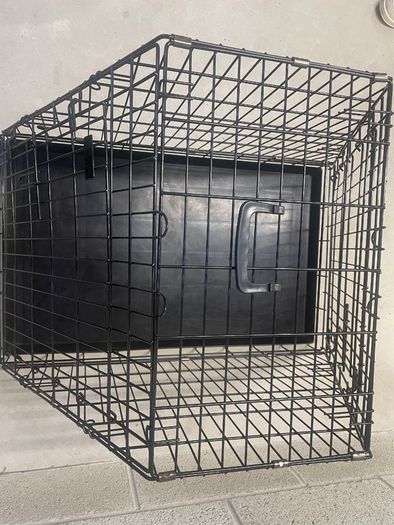 Sloped Dog Car Crate