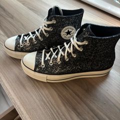 Converse platform navy metallic size 8