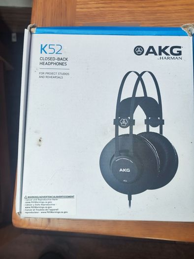 AKG K52 Closed-Back Headphones