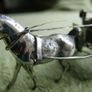 Vintage Hand Made Large Silver Plated Cutajar Works, Malta, Horse and Carriage Image 2