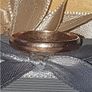 Vintage Soviet 14K Yellow Gold Wedding Band Image 6