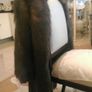 Fur leather coat.New.size 10 Image 2