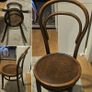 Vintage refurbished bentwood chairs Image 2