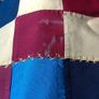 Antique patchwork quilt throw Image 8