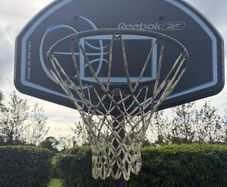 Basketball hoop and stand