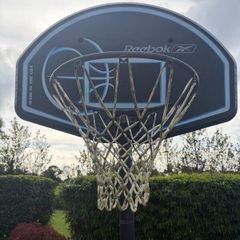 Basketball hoop and stand