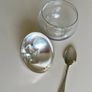 Silver and glass apple jar Image 4