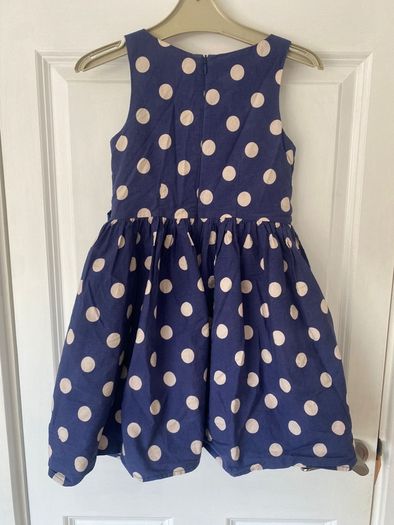 Next navy polkadot dress