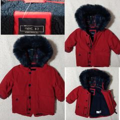 Next Warm Fleece Lined Hooded Jacket