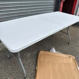 Folding tables 6 foot 180cm brand new in box.