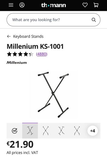 Midi keyboard and stand 50 cheaper than new