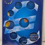 Euro Coin Set Holder Empty 2 Euro to 1 Cent Image 5