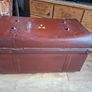 Vintage metal trunk Image 4
