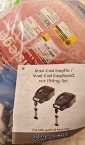 Unused Maxi Cosy Easy Fix Base