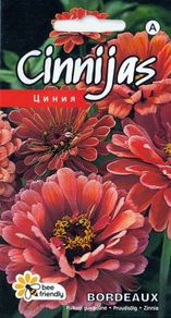 (Z) Zinnia Bordeaux seeds 0.5g (approx. 50 seeds) (415687)