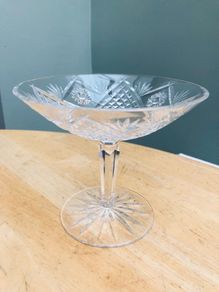 Vintage Waterford Crystal Comport Dish