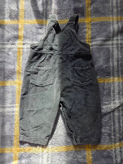 12-18m, Zip Zap Soft Corduroy Dungarees
