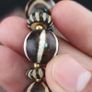 Antique Burmese Pumtek Pyu & Dzi Agate Beads Bracelet Image 5