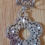 Beautiful Scarf Buckle Ring with pendant Image 2