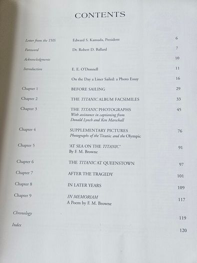 Titanic Album. Father Brown. Large Volume Hardback With Dustjacket In Good Condition.  See Photos For Same.