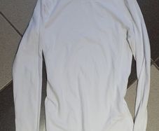 Size XS - A White Long Sleeved Tee - E