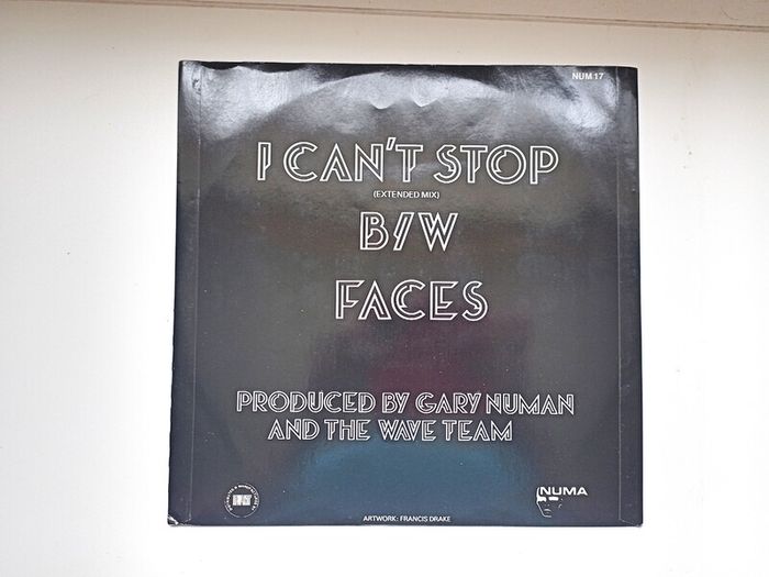 I Cant Stop  Gary Numan 12,, Single 1986