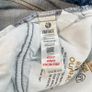 FAT FACE Womens Elise Wide Leg Jeans UK 14R W32 L29 Pale Mid Denim Image 7