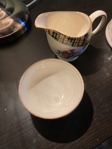 Royal Winton Matching Sugar bowl and jug set