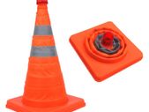 ProPlus 2 pcs Safety Cones Collapsible with LEDs