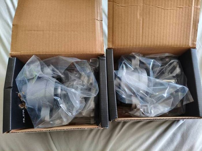 Front Set Ridex Plus 78B0145P Brake Calipers VW Audi Seat Skoda