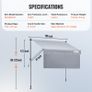 Manual Retractable Awning, Size: 3 x 1.2 m Image 2