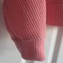 Pink long sleeve top cut back, size 10 Image 3