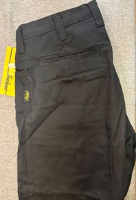 Snickers Black Service Chinos - Size 048