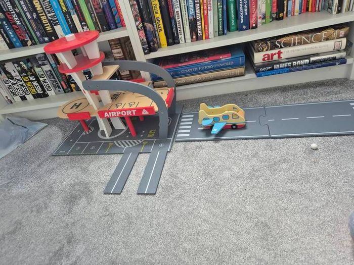 Wooden Airport playset