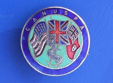 CANUSPA (Canada & United States Parent's Association) membership enamelled badge (1940's)