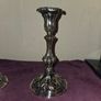 Pair of Silver Art Nouveau Candlestick Holders Image 3