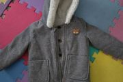 Warm neutral baby/toddler coat size 2