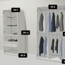 Wardrobe - IKEA Pax 5 mths old Image 2