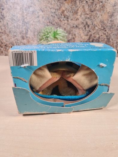 Vintage  Edd The Duck Hand Puppet Soft Toy From Bbc Tv 1990 Boxed
