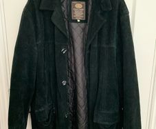 Vintage Men's Genuine Suede Leather Jacket