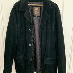 Vintage Men's Genuine Suede Leather Jacket