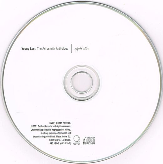 Aerosmith "Young Lust: The Aerosmith Anthology" 2 x CD, Compilation