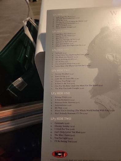 Billie Holiday the platinum collection 42 all time classics 3 white vinyl
