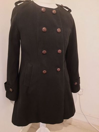 Black coat size 12